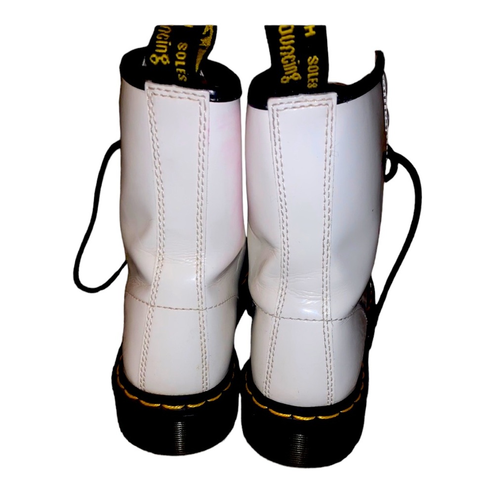 Women’s Dr. Marten’s White 1460 Boots - Picture 4 of 4